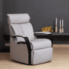 كرسي استرخاء ماجستي كهربائي جلد- اي ام جي IMG